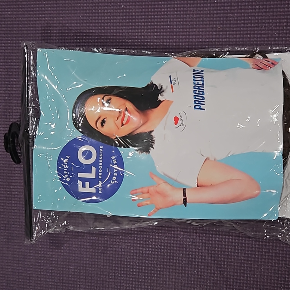 Flo Halloween costume